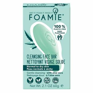 FOAMIE Pleťová starostlivosť pre normálnu až suchú pleť Aloe You Vera Much Cleansing Face Bar 60 g vyobraziť