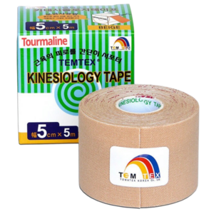 TEMTEX KINESOLOGY TAPE TOURMALINE tejpovacia páska, 5 cm x 5 m, béžová vyobraziť