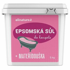 ALLNATURE Epsomská soľ Materina dúška 5 kg vyobraziť