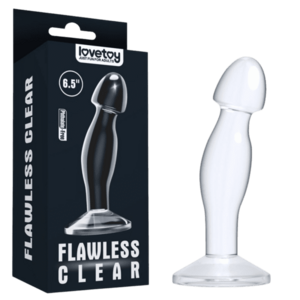 LOVETOY Flawless Clear Prostate Plug 6.5'' vyobraziť