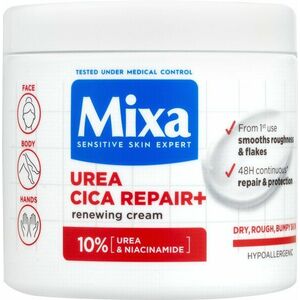 MIXA Urea Cica Repair+ regeneračná telová starostlivosť o veľmi suchú, hrubú pokožku, 400 ml vyobraziť