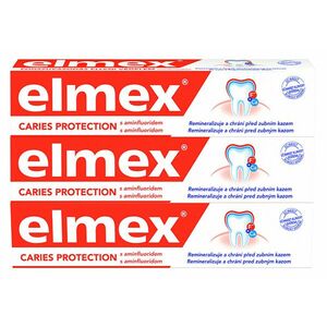 ELMEX Zubní pasta Caries Protection 3 x 75 ml vyobraziť