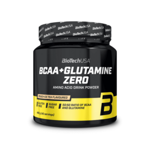 BIOTECHUSA BCAA + Glutamine Zero – pomaranč 480 g vyobraziť