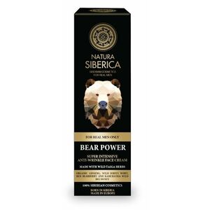 NATURA SIBERICA MEN Super intenzívny krém proti vráskam Sila medveďa 50 ml vyobraziť