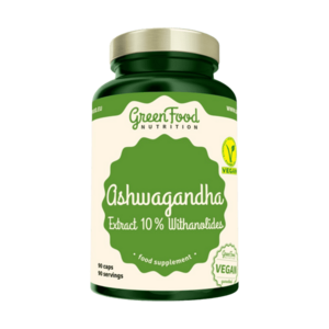 GREENFOOD NUTRITION Ashwagandha Extract 10% Withanolides 90 kapsúl vyobraziť