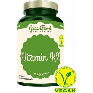 GreenFood Vitamín K2 60 kapsúl vyobraziť