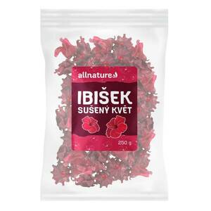 ALLNATURE Sušený kvet ibišteka 250 g vyobraziť