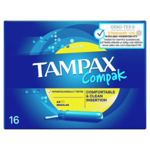 TAMPAX Compak Regular s aplikátorom 16 ks vyobraziť