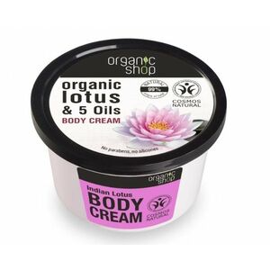 NATURA SIBERICA Organic Shop - Indický lotos - Telový krém 250 ml vyobraziť