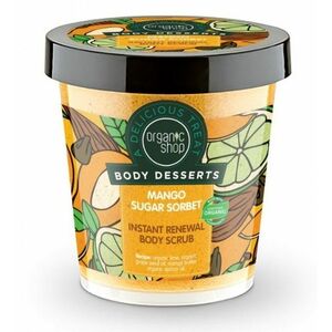 NATURA SIBERICA Organic Shop - Mangový cukrový sorbet - Telový peeling 450 ml vyobraziť