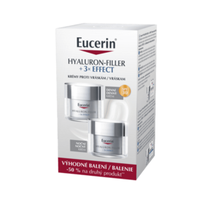 EUCERIN Hyaulor-Filler + 3x Effect Denný krém SPF 30 + Nočný krém 2 x 50 ml vyobraziť