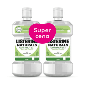 LISTERINE Naturals Gum Protect 2 x 500 ml vyobraziť