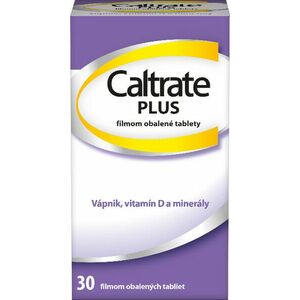 CALTRATE PLUS s vysokým obsahom vápnika 30 tabliet vyobraziť