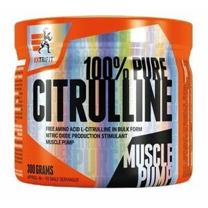 EXTRIFIT 100% Pure Citrulline pomaranč 300 g vyobraziť