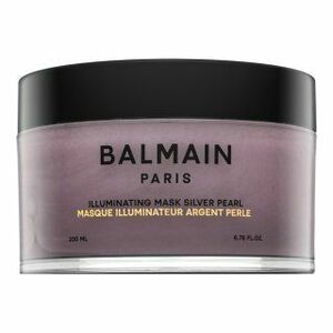 Balmain Illuminating Mask Silver Pearl neutralizujúca maska pre platinovo blond a šedivé vlasy 200 ml vyobraziť