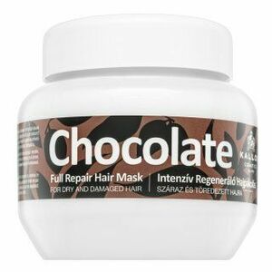 Kallos Chocolate Full Repair Hair Mask posilňujúca maska pre veľmi poškodené vlasy 275 ml vyobraziť