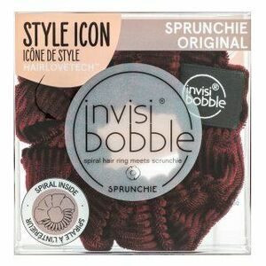 InvisiBobble Sprunchie Red Wine Is Fine gumička do vlasov vyobraziť