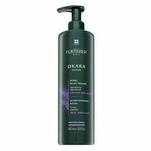 Rene Furterer Okara Silver Toning Shampoo tónovací šampon pre platinovo blond a šedivé vlasy 600 ml vyobraziť