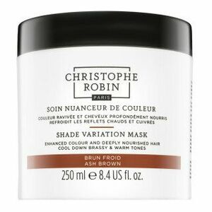 Christophe Robin Shade Variation Mask maska pre oživenie farby studených hnedých odtieňov Ash Brown 250 ml vyobraziť