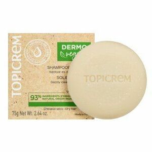 Topicrem Dermo Vegetal Solid Shampoo tuhý šampón s vyživujúcim účinkom pre suché vlasy 75 g vyobraziť