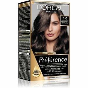 L’Oréal Paris Préférence farba na vlasy odtieň 3.0 Dark Brown 1 ks vyobraziť