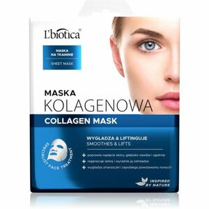 L’biotica Masks Collagen Platinium plátenná maska s kolagénom 23 ml vyobraziť