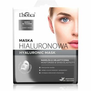 L’biotica Masks Hyaluronic Acid plátenná maska s hydratačným a vyhladzujúcim účinkom 23 ml vyobraziť