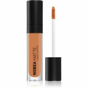 NOBEA Day-to-Day Matte Liquid Lipstick matný tekutý rúž odtieň Peachy Nude #M04 7 ml vyobraziť