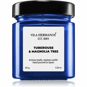 Vila Hermanos Apothecary Cobalt Blue Tuberose & Magnolia Tree vonná sviečka 150 g vyobraziť