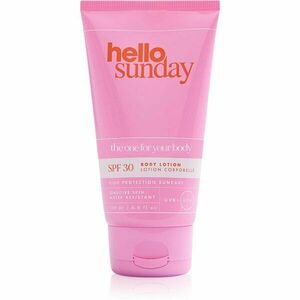 hello sunday the one for the body opaľovacie telové mlieko SPF 30 150 ml vyobraziť