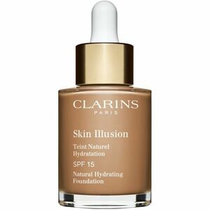 Clarins Skin Illusion Natural Hydrating Foundation rozjasňujúci hydratačný make-up SPF 15 odtieň 113C Chestnut 30 ml vyobraziť