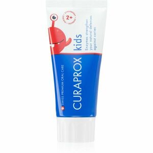 Curaprox Kids 2+ zubná pasta pre deti Strawberry 60 ml vyobraziť