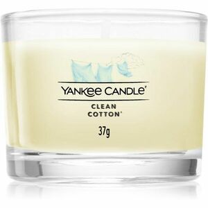 Yankee Candle Clean Cotton votívna sviečka glass 37 g vyobraziť