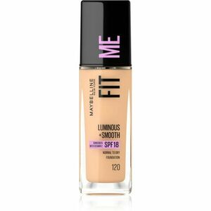 Maybelline Fit Me! tekutý make-up pre rozjasnenie a vyhladenie pleti odtieň 120 Classic Ivory 30 ml vyobraziť