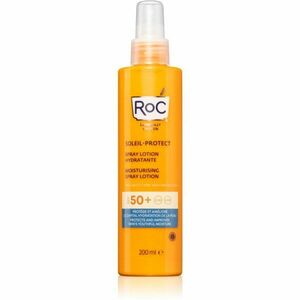 RoC Soleil Protect Moisturising Spray Lotion hydratačný sprej na opaľovanie SPF 50+ 200 ml vyobraziť