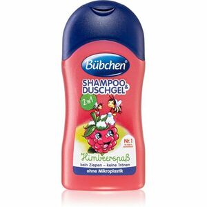 Bübchen Kids Shampoo & Shower II šampón a sprchový gél 2 v 1 cestovné balenie Himbeere 50 ml vyobraziť