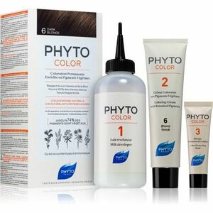 Phyto Color farba na vlasy bez amoniaku odtieň 6 Dark Blonde 1 ks vyobraziť