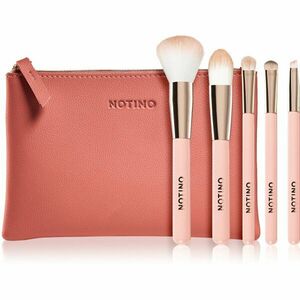 Notino Joy Collection Brush set with pouch cestovná sada štetcov s taštičkou vyobraziť