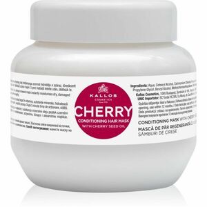 Kallos KJMN Professional Cherry hydratačná maska pre poškodené vlasy 275 ml vyobraziť