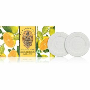 La Florentina Boboli Citrus Sculpted Soap prírodné tuhé mydlo 2x115 g vyobraziť