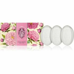 La Florentina Arboreal Peony Hand Soap sada tuhých mydiel pivónia 3x150 g vyobraziť