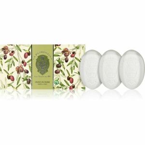 La Florentina Olive Flowers Hand Soap sada tuhých mydiel s olivovým olejom 3x150 g vyobraziť