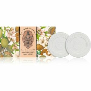 La Florentina Sweet Almonds Sculpted Soap prírodné tuhé mydlo s mandľovým olejom 2x115 g vyobraziť