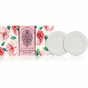 La Florentina Rose of May Sculpted Soap prírodné tuhé mydlo s vôňou ruží 2x115 g vyobraziť