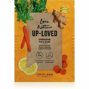 Oriflame Love Nature Up-Loved Upcycled Lemon & Organic Carrot & Ginger obnovujúca maska 10 ml vyobraziť