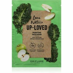 Oriflame Love Nature Up-Loved Upcycled Apple & Organic Kale čistiaci pleťový peeling 10 ml vyobraziť