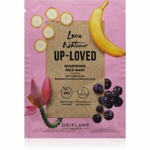 Oriflame Love Nature Up-Loved Upcycled Banana Flower & Organic Acai hydratačná a vyživujúca pleťová maska 10 ml vyobraziť