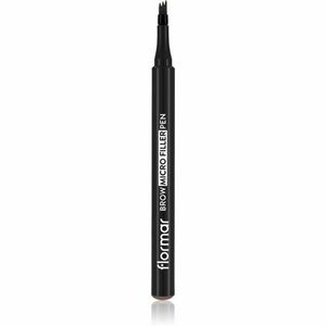 flormar Brow Micro Filler Pen fix na obočie odtieň 002 Medium Brown 1.1 ml vyobraziť