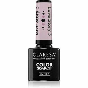 Claresa SoakOff UV/LED Color Love Story gélový lak na nechty odtieň 3 5 g vyobraziť