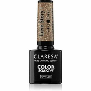 Claresa SoakOff UV/LED Color Love Story gélový lak na nechty odtieň 1 5 g vyobraziť